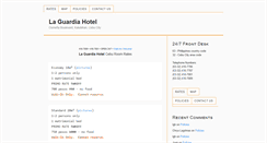 Desktop Screenshot of laguardiahotelcebu.com